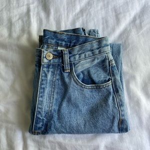 brandy jane light wash jeans